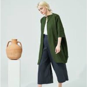 Not perfect linen Sintra long jacket